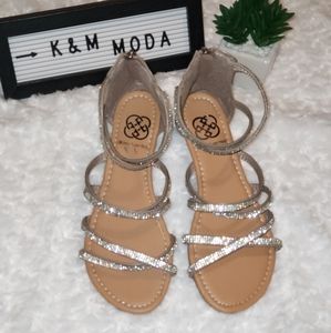 Daisy fuentes bedazzled sandals